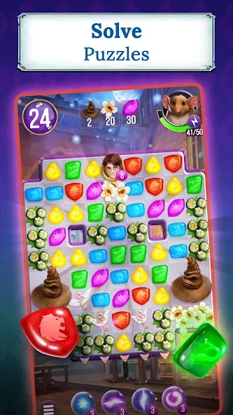 Harry Potter: Puzzles & Spells  [МОД Много денег] Screenshot 1