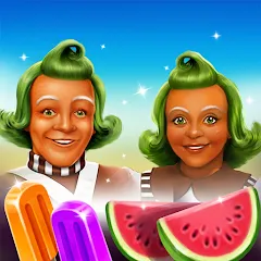 Взломанная Wonka's World of Candy Match 3  [МОД Все открыто] - последняя версия apk на Андроид