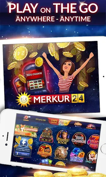 Merkur24 – Slots & Casino (Меркур24 Казино)  [МОД Много денег] Screenshot 4