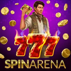 Скачать взлом SpinArena Online Casino Slots (СпинАрена Онлайн Казино Слоты)  [МОД Mega Pack] - последняя версия apk на Андроид