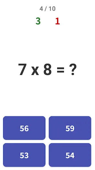 Multiplication Games Math quiz  [МОД Бесконечные деньги] Screenshot 3