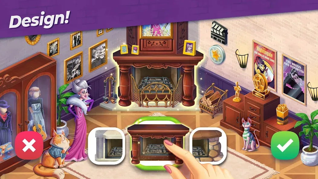 Penny & Flo: Home Renovation  [МОД Menu] Screenshot 4