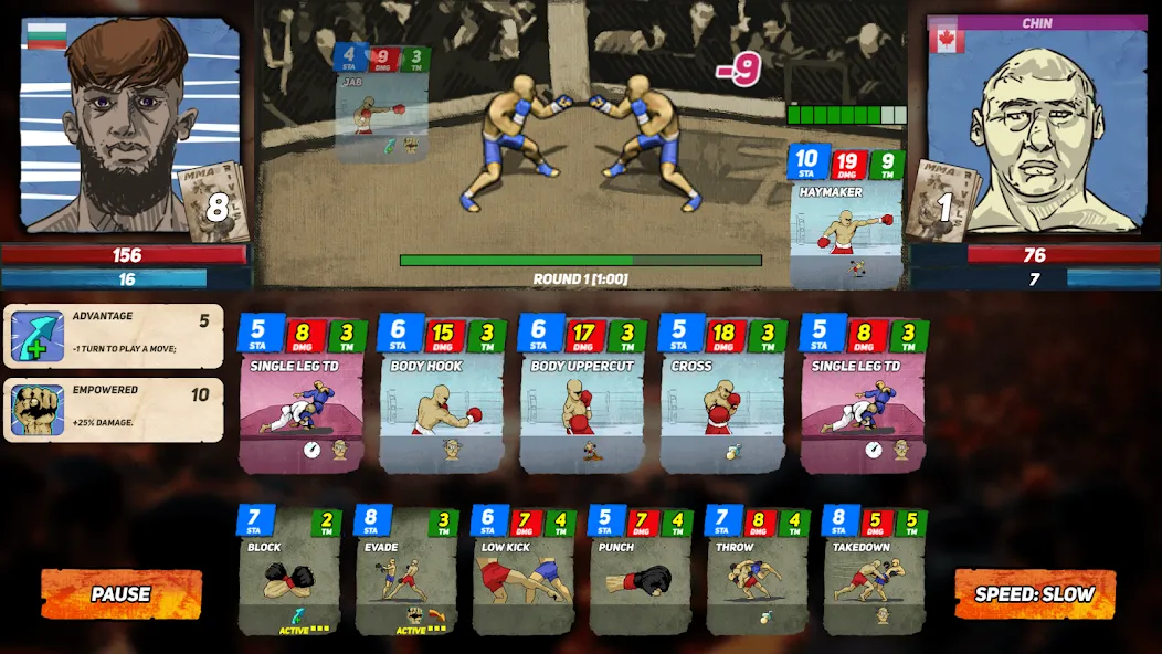 MMA Rivals (ММА Соперники)  [МОД Много монет] Screenshot 2