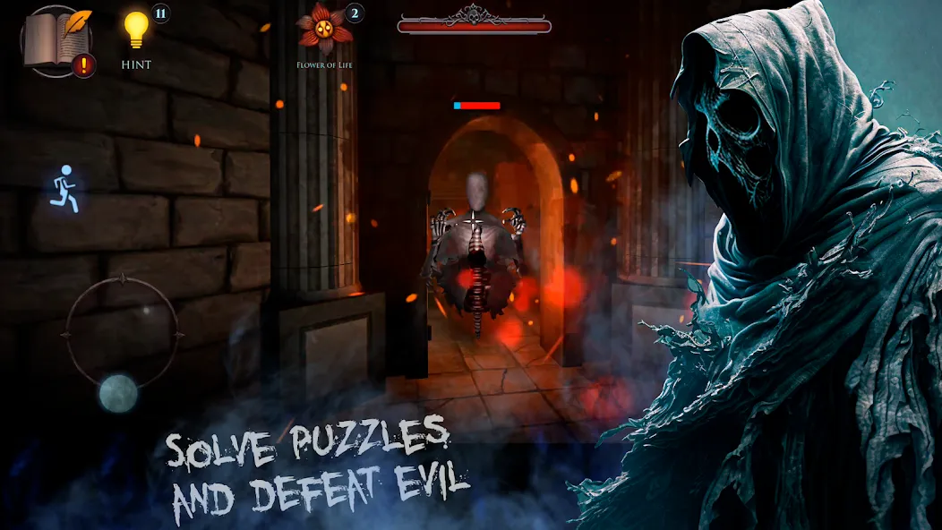 Horror Maze - Scary Games (Хоррор Лавиринт РПГ)  [МОД Бесконечные монеты] Screenshot 4
