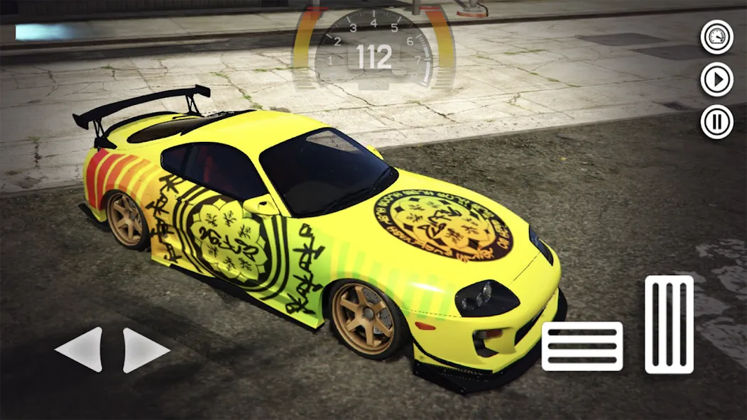 Tokyo Supra Drift Simulator  [МОД Unlimited Money] Screenshot 1