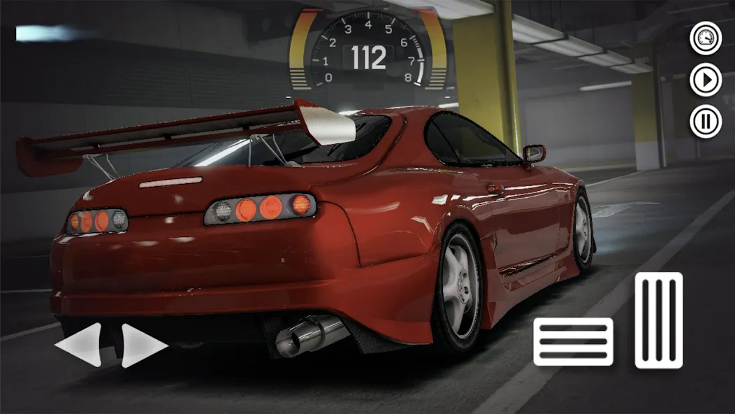 Tokyo Supra Drift Simulator  [МОД Unlimited Money] Screenshot 3