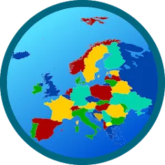 Взлом Europe map  [МОД Много монет] - полная версия apk на Андроид