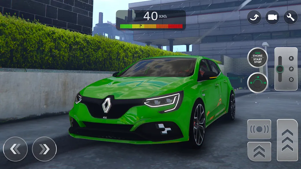 Renault Megane RS Simulator (Рено Меган  Симулятор)  [МОД Много монет] Screenshot 2