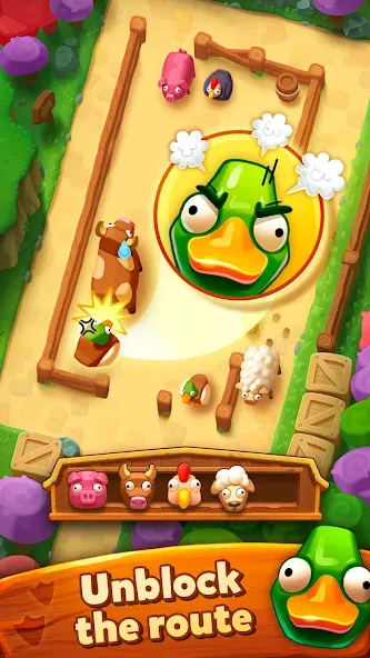 Farm Jam: Animal Parking Game (Фарм Джам)  [МОД Все открыто] Screenshot 1