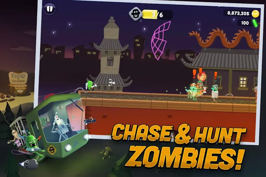 Zombie Catchers : Hunt & sell (Зомби Кэтчерс)  [МОД Много денег] Screenshot 1