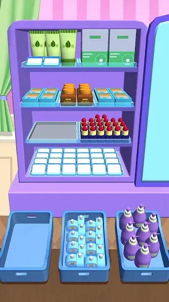 Fill Up Fridge：Organizing Game  [МОД Много монет] Screenshot 2