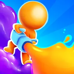 Взлом Dye Hard - Color War (Дай Хард)  [МОД Unlocked] - стабильная версия apk на Андроид