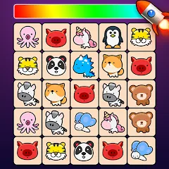 Взлом Match Animal - Match Game (Матч Зверь Матч Игра)  [МОД Menu] - последняя версия apk на Андроид