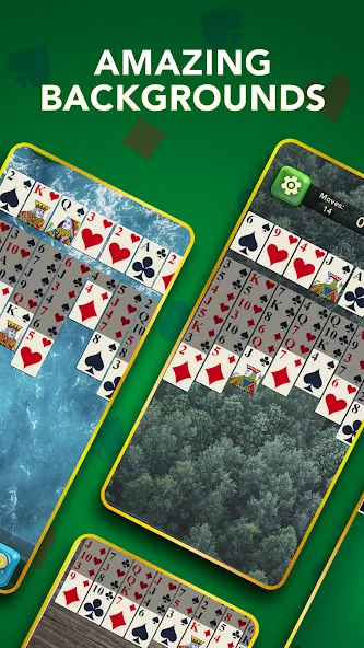 FreeCell Classic Card Game (ФриСел Классическая карточная игра)  [МОД Menu] Screenshot 2