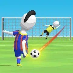 Взлом Stickman Freekick: Soccer game  [МОД Меню] - стабильная версия apk на Андроид