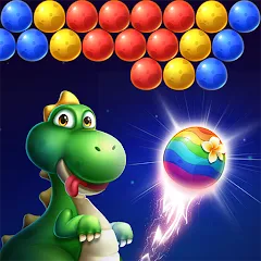 Взлом Bubble Shooter Primitive Eggs (Бабл Шутер Примитивные Яйца)  [МОД Unlocked] - последняя версия apk на Андроид