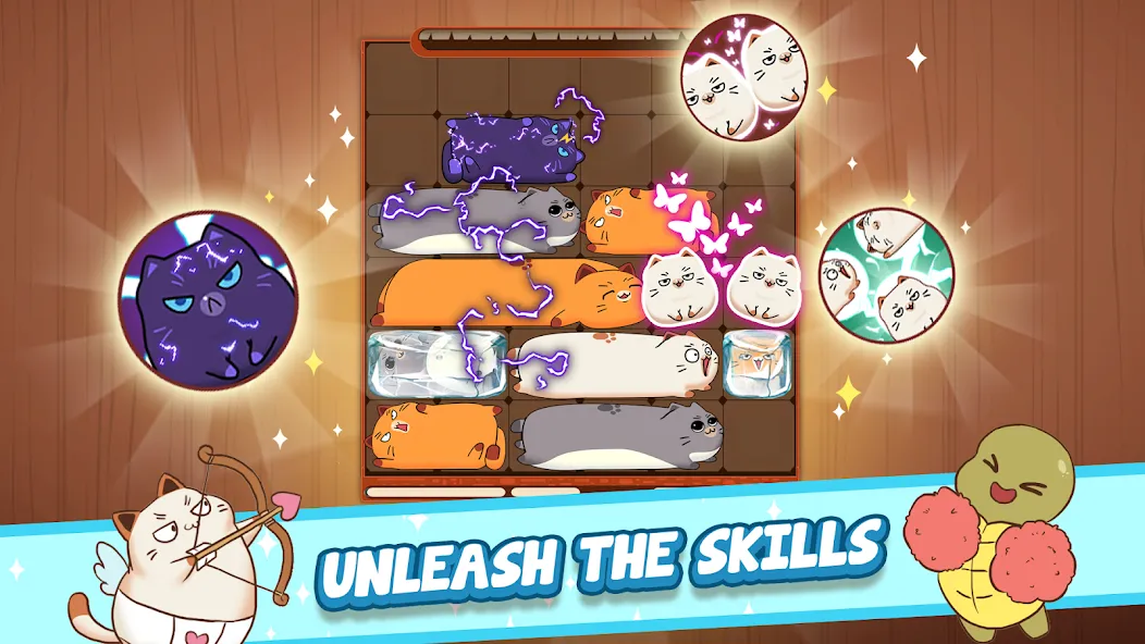 Haru Cats: Cute Sliding Puzzle (Хару Кэтс)  [МОД Unlimited Money] Screenshot 4