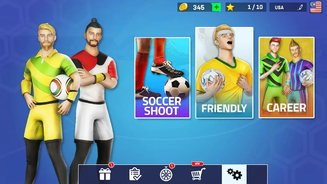 Indoor Futsal: Football Games (Индор Футзал)  [МОД Menu] Screenshot 3