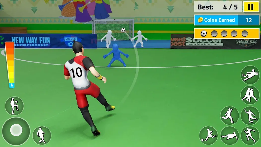 Indoor Futsal: Football Games (Индор Футзал)  [МОД Menu] Screenshot 4