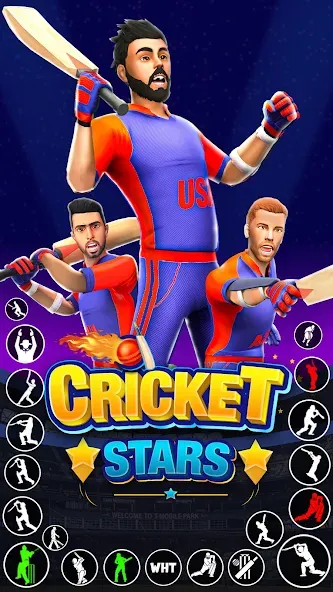 Play Cricket Games (Плей Крикет Геймс)  [МОД Unlocked] Screenshot 4