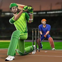 Взломанная Play Cricket Games (Плей Крикет Геймс)  [МОД Unlocked] - стабильная версия apk на Андроид