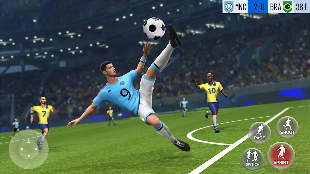 Play Football: Soccer Games (тар Футбол 23)  [МОД Unlocked] Screenshot 1