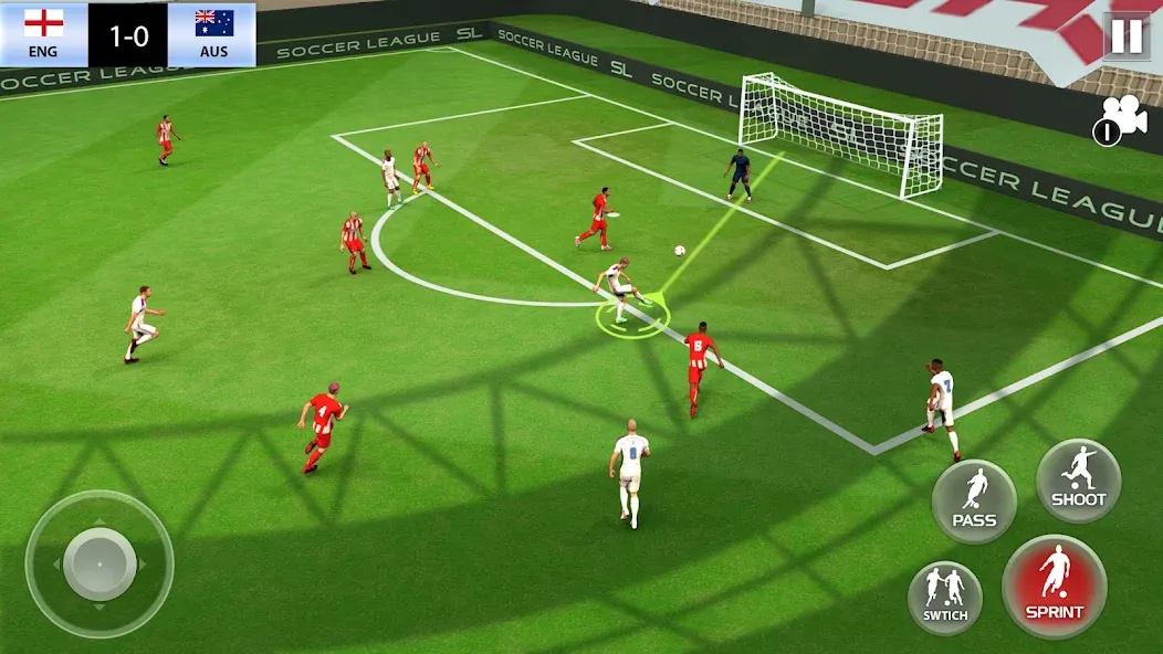 Play Football: Soccer Games (тар Футбол 23)  [МОД Unlocked] Screenshot 2