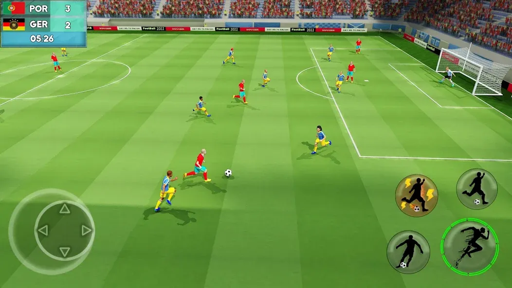 Play Football: Soccer Games (тар Футбол 23)  [МОД Unlocked] Screenshot 3