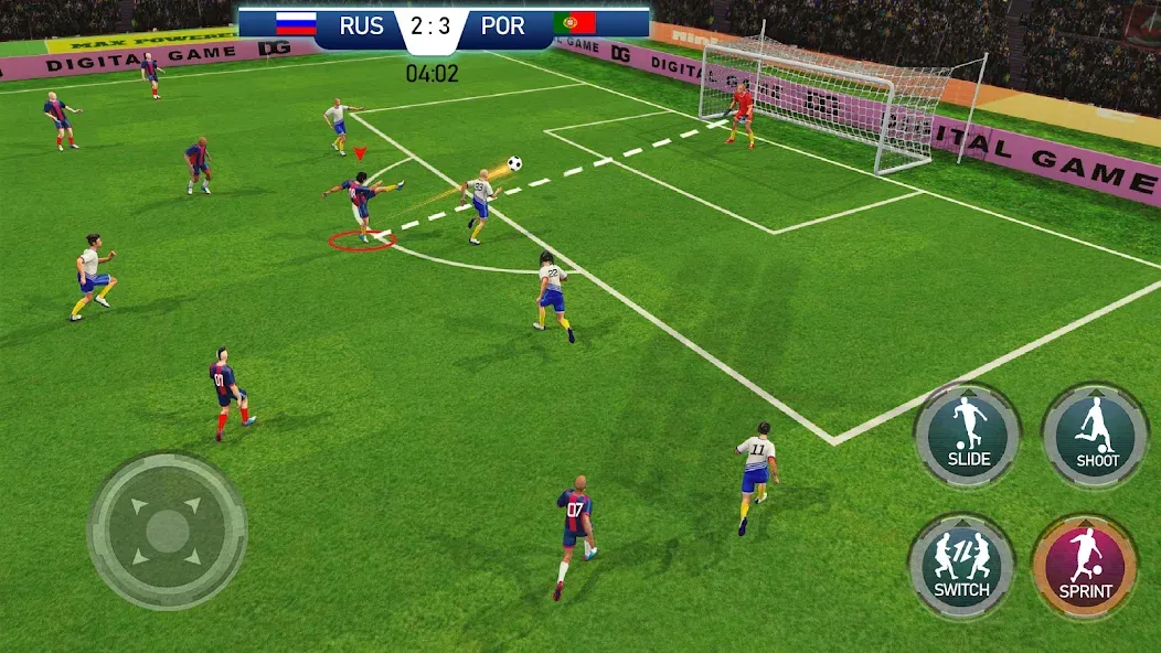 Play Football: Soccer Games (тар Футбол 23)  [МОД Unlocked] Screenshot 5