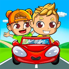 Скачать взломанную Vlad and Niki: Car Games  [МОД Много денег] - последняя версия apk на Андроид