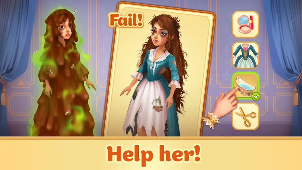 Storyngton Hall: Match 3 games (Стэрингтон Холл)  [МОД Menu] Screenshot 2