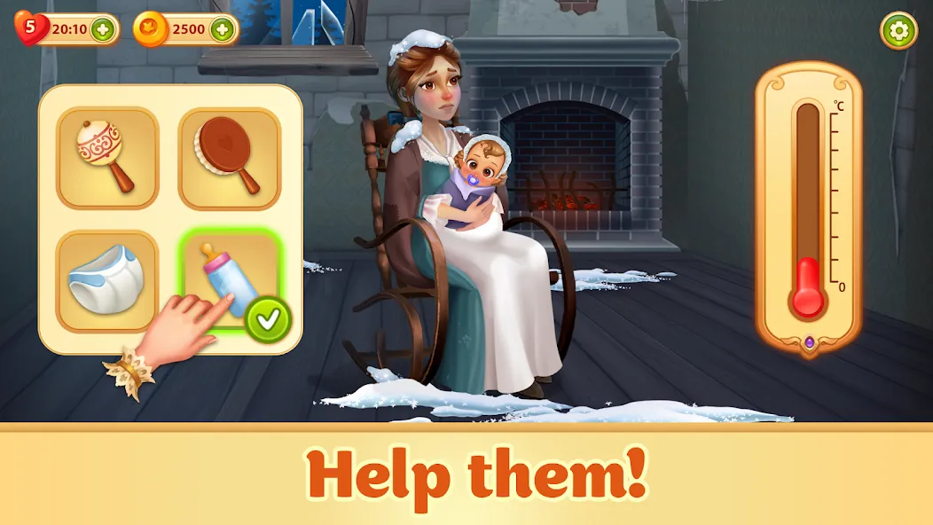 Storyngton Hall: Match 3 games (Стэрингтон Холл)  [МОД Menu] Screenshot 3