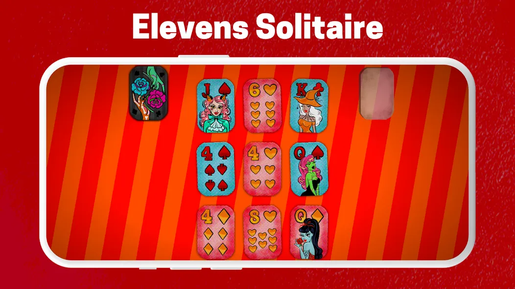 FLICK SOLITAIRE - Card Games (ФЛИКК)  [МОД Все открыто] Screenshot 5