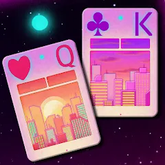 Скачать взломанную FLICK SOLITAIRE - Card Games (ФЛИКК)  [МОД Все открыто] - последняя версия apk на Андроид