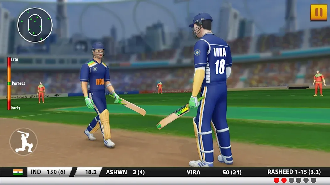 World Cricket Games :T20 Cup (Ворлд Крикет Геймс)  [МОД Бесконечные монеты] Screenshot 4