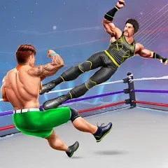 Скачать взломанную Tag Team Wrestling Game (Таг Тим Реслинг Гейм)  [МОД Меню] - последняя версия apk на Андроид