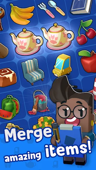 Merge Mayor - Match Puzzle (Мэрдж Мэер)  [МОД Много денег] Screenshot 4