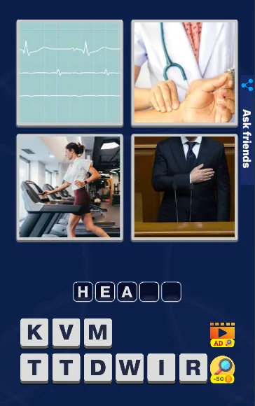 4 Pics 1 Word Quiz Game  [МОД Menu] Screenshot 2