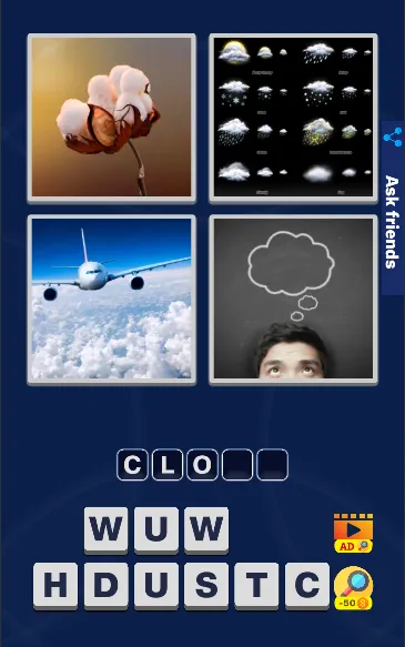 4 Pics 1 Word Quiz Game  [МОД Menu] Screenshot 3