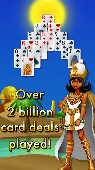 Pyramid Solitaire - Egypt (Пирамиды пасьянс)  [МОД Menu] Screenshot 5