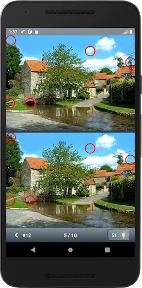 Find 10 differences  [МОД Бесконечные монеты] Screenshot 1