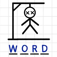 Скачать взлом Hangman Words:Two Player Games  [МОД Много денег] - полная версия apk на Андроид