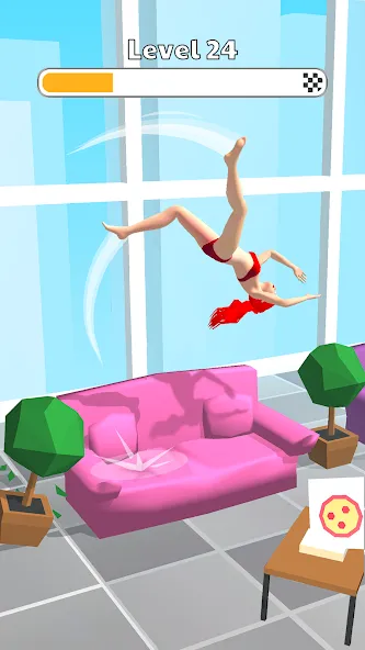 Human Flip: Jump Master Game (Хуман Флип)  [МОД Unlimited Money] Screenshot 1