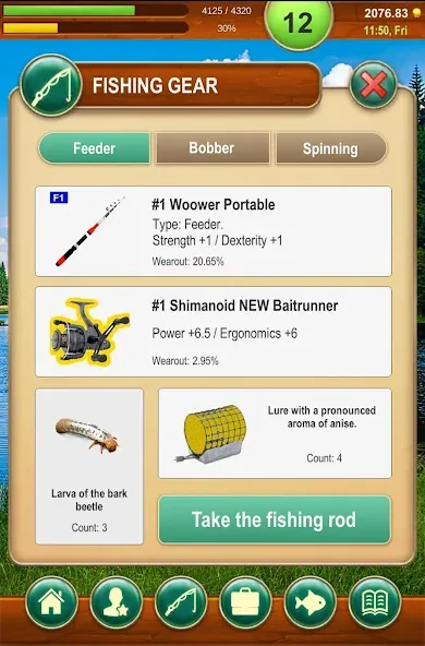 Fishing Baron - fishing game  [МОД Бесконечные деньги] Screenshot 4