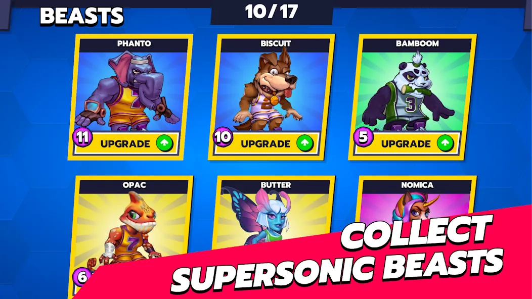 Beast League Super Sports (Бист Лига)  [МОД Бесконечные монеты] Screenshot 4