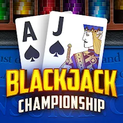 Скачать взломанную Blackjack Championship (Блэкджек Чемпионат)  [МОД Mega Pack] - стабильная версия apk на Андроид