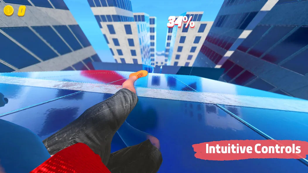Rooftop Run (Руфтоп Ран)  [МОД Бесконечные монеты] Screenshot 2