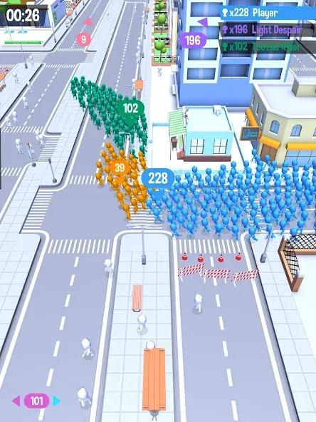 Crowd City (Крауд Сити)  [МОД Все открыто] Screenshot 5