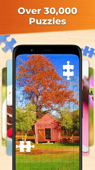 Jigsaw Puzzles HD Puzzle Games  [МОД Бесконечные деньги] Screenshot 2