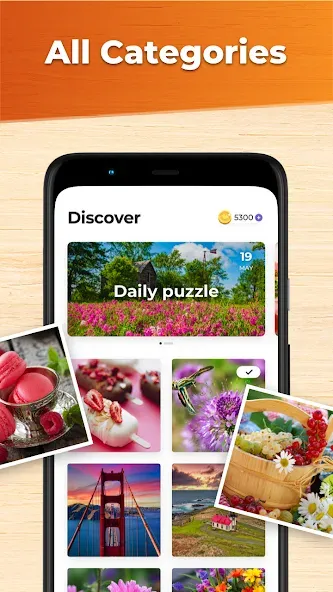 Jigsaw Puzzles HD Puzzle Games  [МОД Бесконечные деньги] Screenshot 3